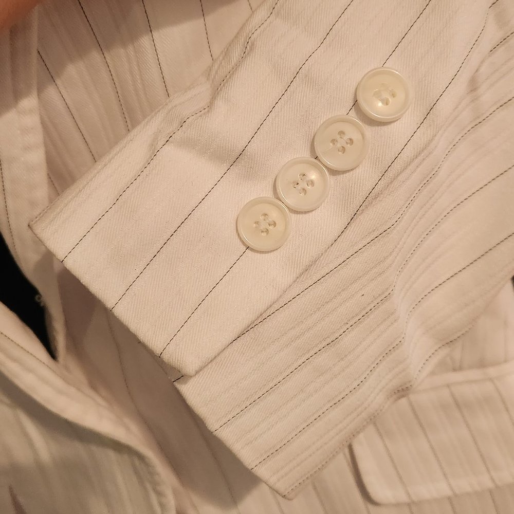 .Pinstripe Single Button Blazer From Worthington - image 3